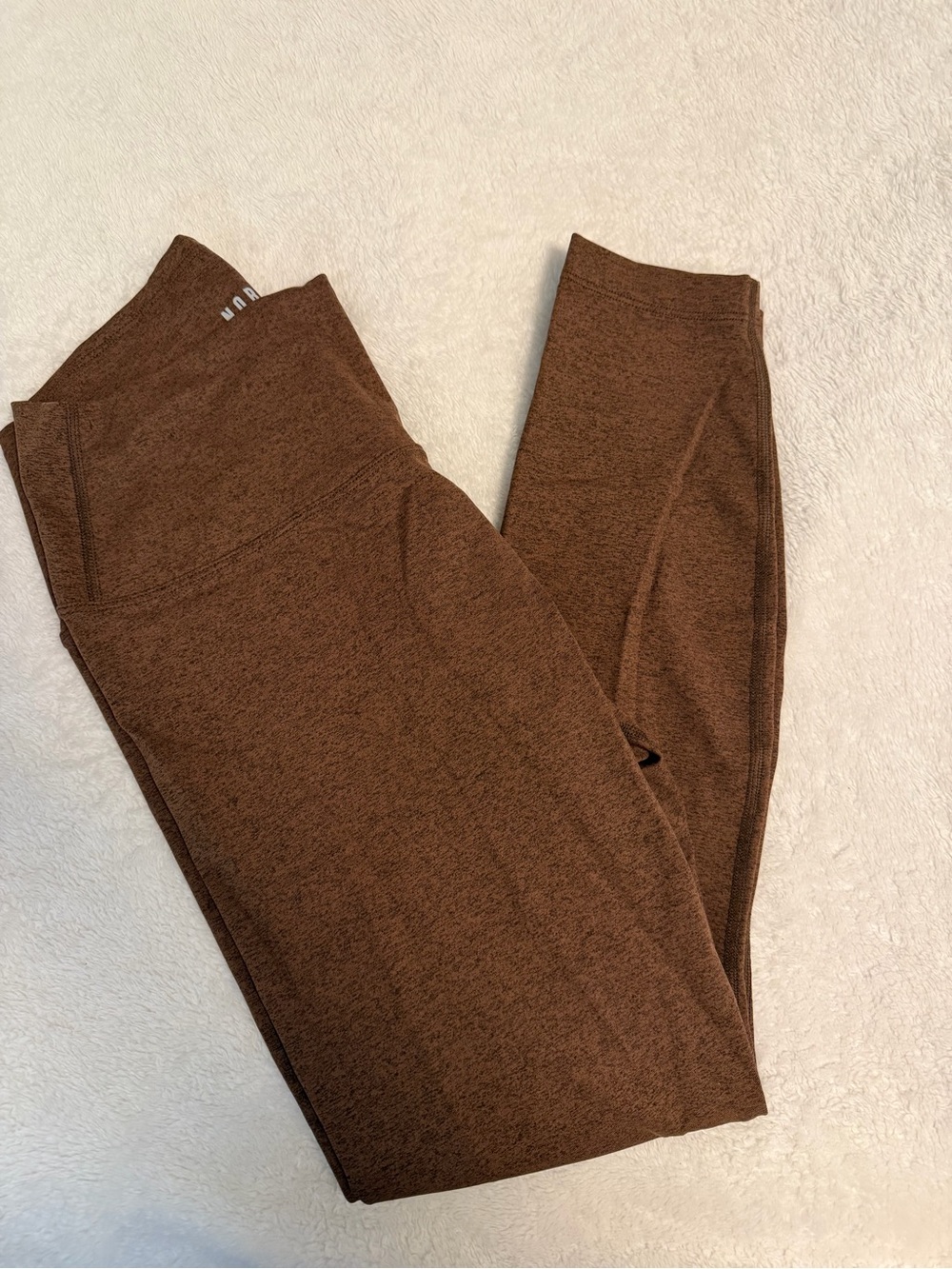 NOBULL Brown Marled High-Rise Leggings - Picture 2 of 4